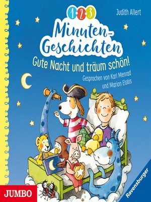 cover image of 1-2-3 Minutengeschichten. Gute Nacht und träum schön!